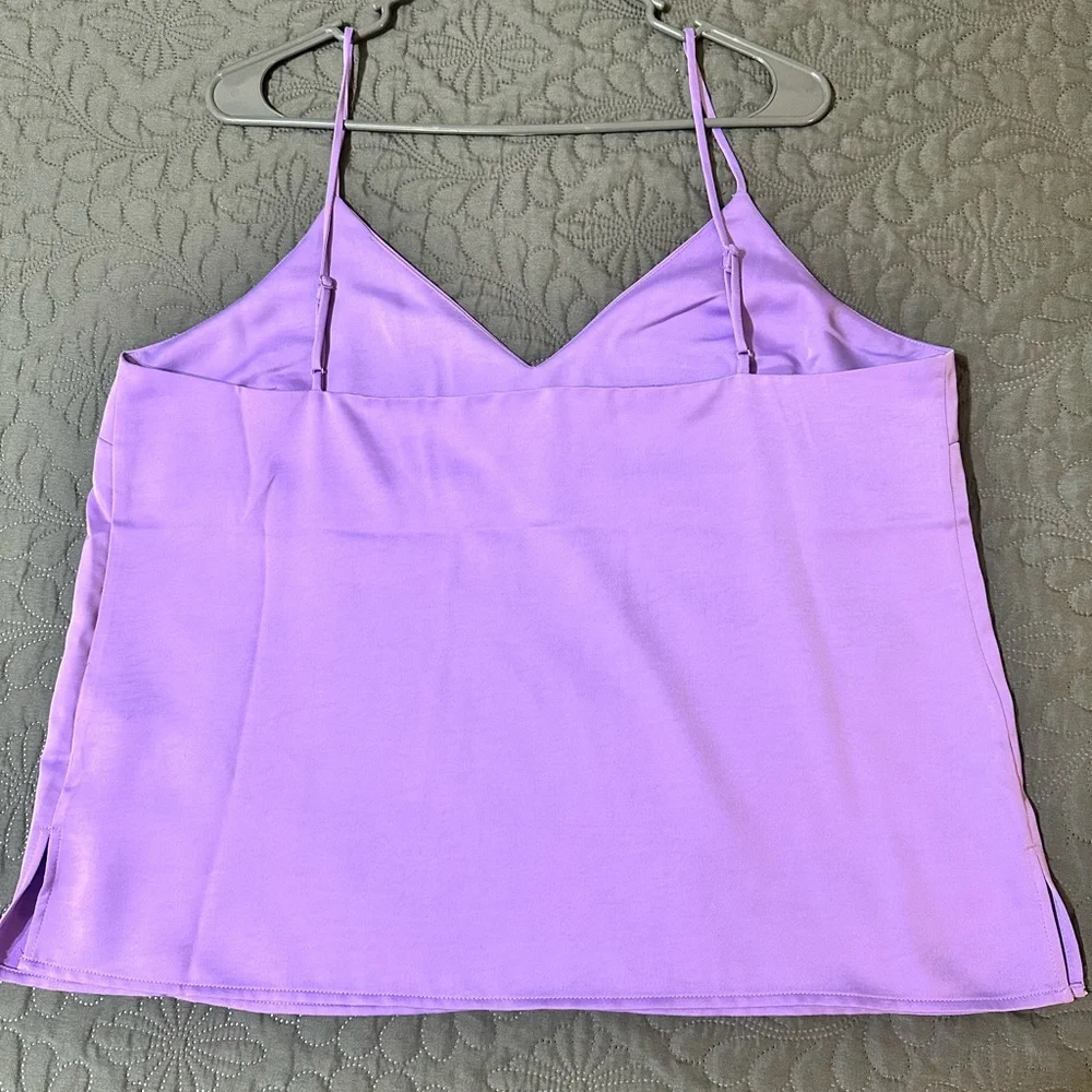 A New Day Purple Camisole with Spaghetti Straps - Picture 2 of 5